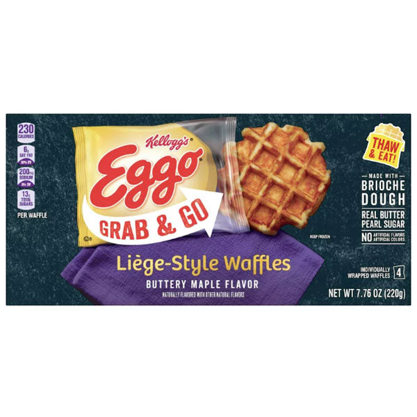 Eggo Homestyle with Maple Flavor Frozen Mini Waffles, Waffles