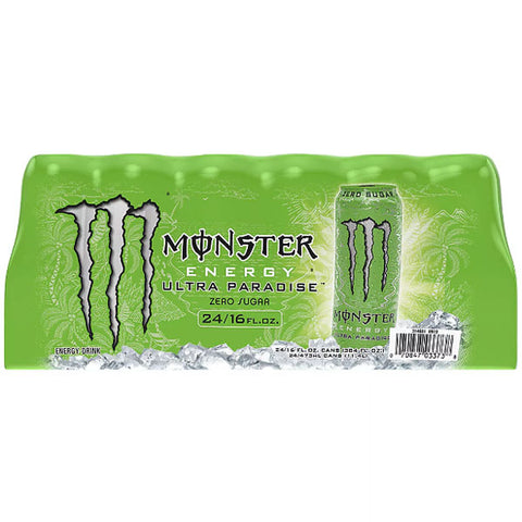 Monster Energy Drink, Ultra Paradise, 16 oz., 24 Count