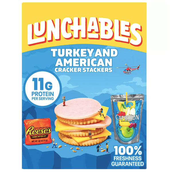 Lunchables Turkey & Cheddar Cracker Stackers Lunch, 8.9 oz