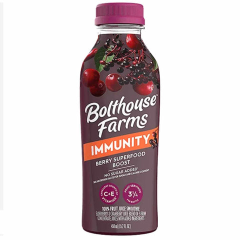 Bolthouse Farms Immunity Smoothie, Berry Superfood Boost, 15.2 oz.