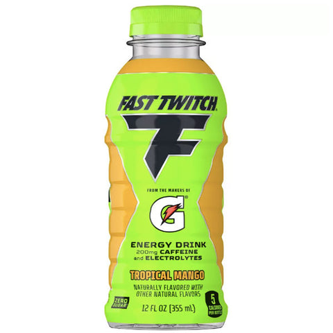 Fast Twitch by Gatorade Tropical Mango Energy Drink, 12 fl oz