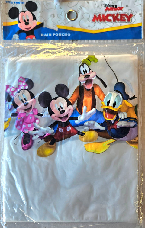 Youth Disney Mickey & Friends Rain Poncho
