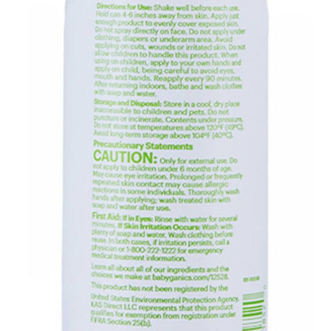 Babyganics Insect Repellent Continuous Spray, 5 oz