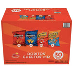 Doritos and Cheetos Mix Snacks Variety Pack, 30 Count