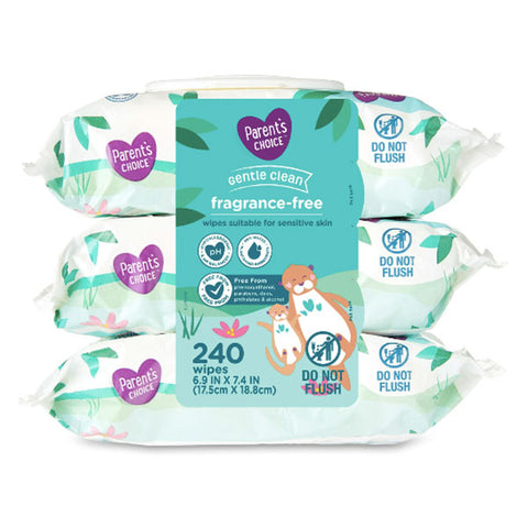 Parent's Choice Fragrance Free Baby Wipes, 300 Count – Water Butlers
