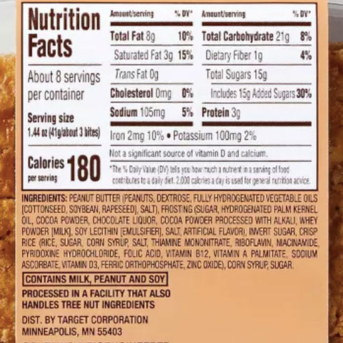 Favorite Day™ Chocolate Peanut Butter Crispy Bites, 11.52oz, 24 Count