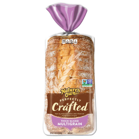 Nature's Own Thick Sliced Multigrain Loaf Bread, 22 oz