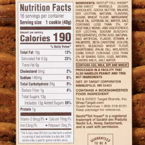 Favorite Day™ Chocolate Chip Cookies, 22.4oz., 16 Count