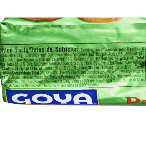 Goya Palmeritas Biscuits, 5.82 oz