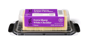 Cracker Cuts Extra Sharp White Cheddar Cheese, 10 oz