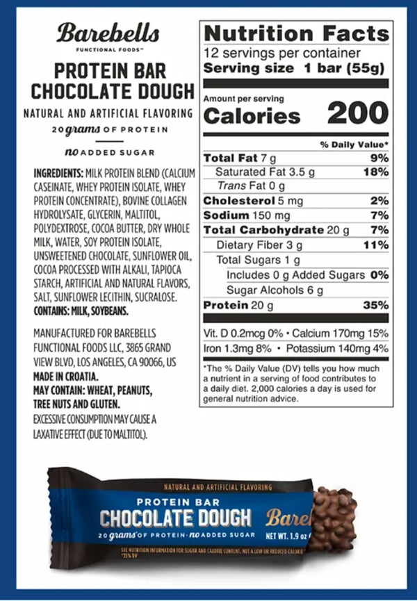 Barebells Protein Bars - Cookies and Cream (12 Pack)
