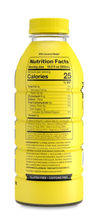 Prime Hydration Drink, Lemon, 16.9 fl oz