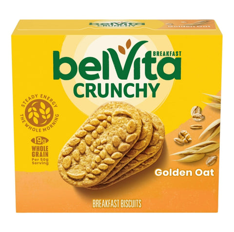 BelVita Breakfast Biscuits, Golden Oat, 5 Ct