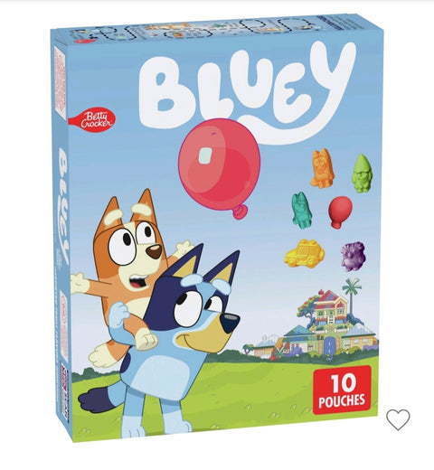 Bluey Fruit Snacks, 10 Count