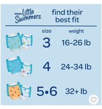 Huggies Little Swimmers Swim Diapers, Size 4 Medium, 18 Ct