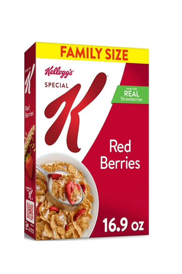 Special K Red Berries Cereal Family Size 16.9 oz