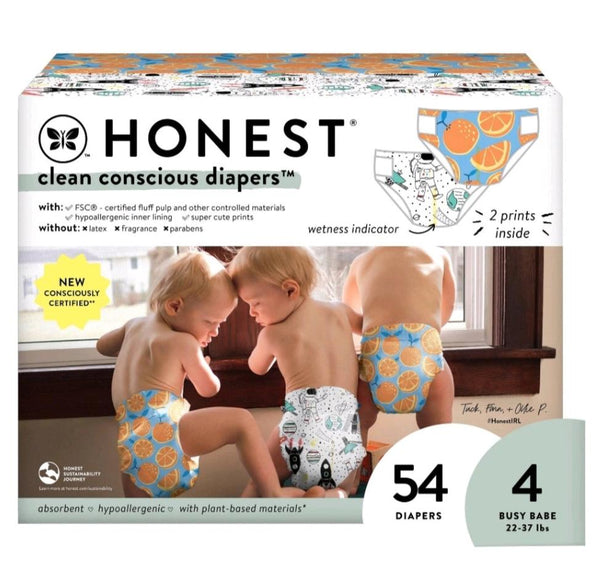 Honest diapers pee store indicator