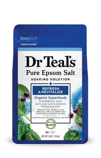 Dr Teal's Pure Epsom Salt Foot Soak, 32 oz