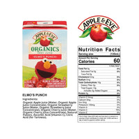 Apple & Eve Organics, Elmo's Punch Juice, 4.23 fl-oz, 8 Count