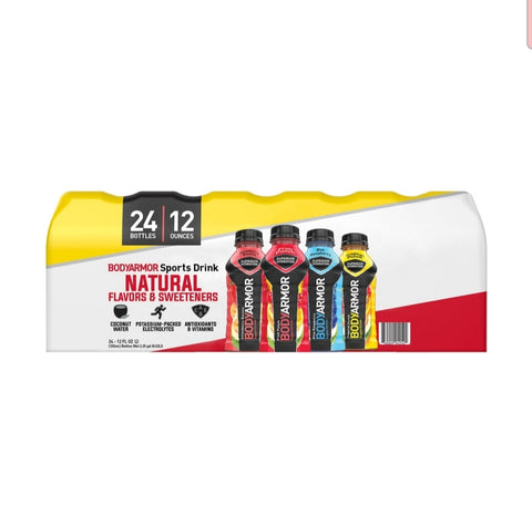 BodyArmor Sports Drink, Variety Pack, 12 oz., 24 Count