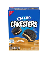 Oreo Peanut Butter Cakesters Soft Snack Cakes, 5 Count, 10.1 oz