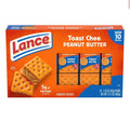 Lance ToastChee Peanut Butter Sandwich Crackers, 10 Ct