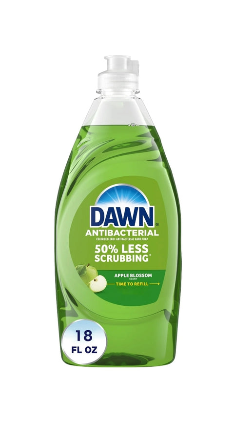 Dawn Ultra Antibacterial Dishwashing Liquid Dish Soap, 18 fl oz