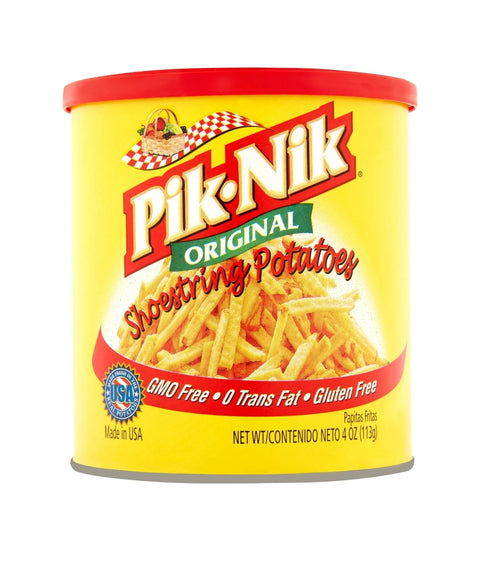 Pik-Nik Original Shoestring Potatoes fries, 4 oz