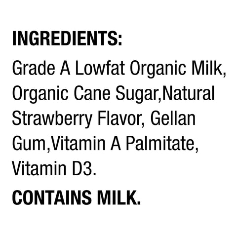 Horizon Organic 1% Low Fat UHT Strawberry Milk, 8 Oz., 6 Count