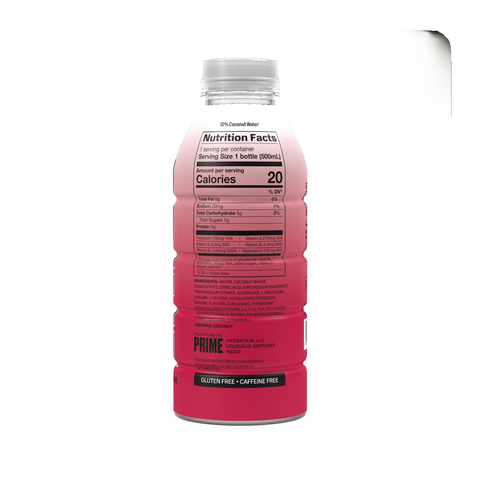 Prime Hydration Drink, Cherry Freeze, 16.9 fl oz.