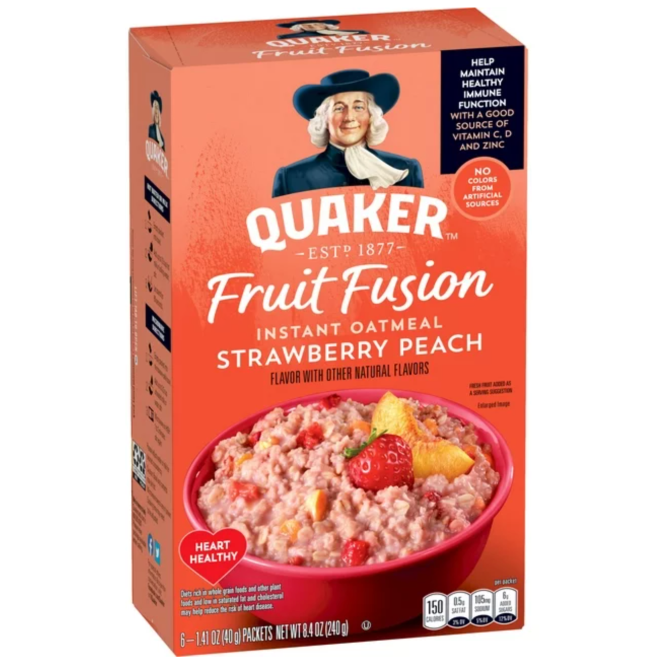 Better Oats® Oat Revolution!® Strawberry & Cream Instant Oatmeal with Flax  Cereal Reviews 2024