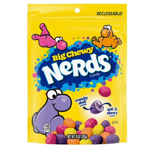 Nerds Big Chewy, Mixed Fruit-Flavored Candy, 10 oz