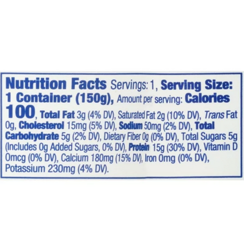 FAGE Total 2% Milkfat Plain Greek Yogurt, 5.3oz