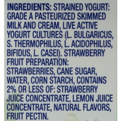 Fage Total 2% Strawberry Greek Yogurt, 5.3oz