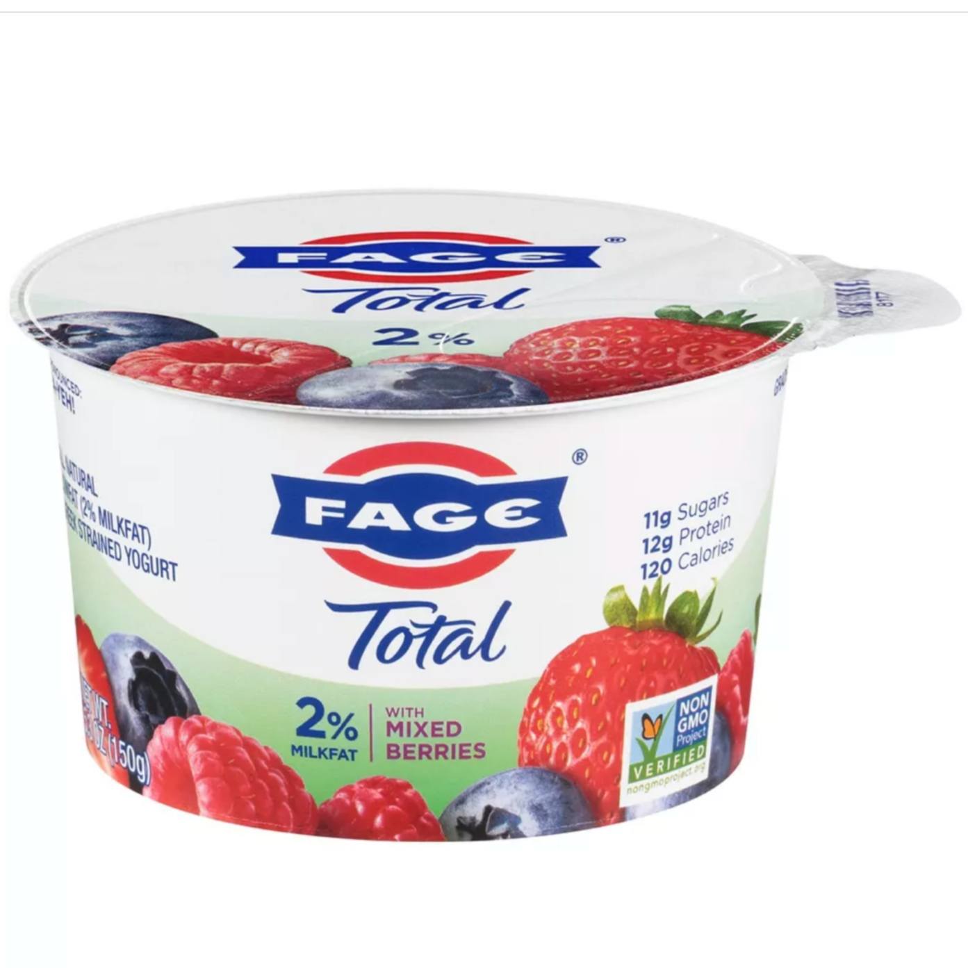 FAGE Total 2% Milkfat Mixed Berry Greek Yogurt, 5.3oz – Water Butlers