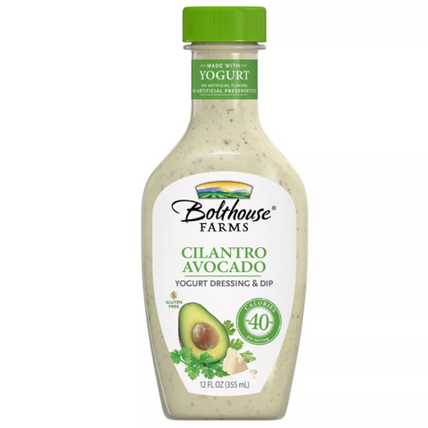 Bolthouse Farms Cilantro Avocado Yogurt Dressing & Dip, 12 fl oz