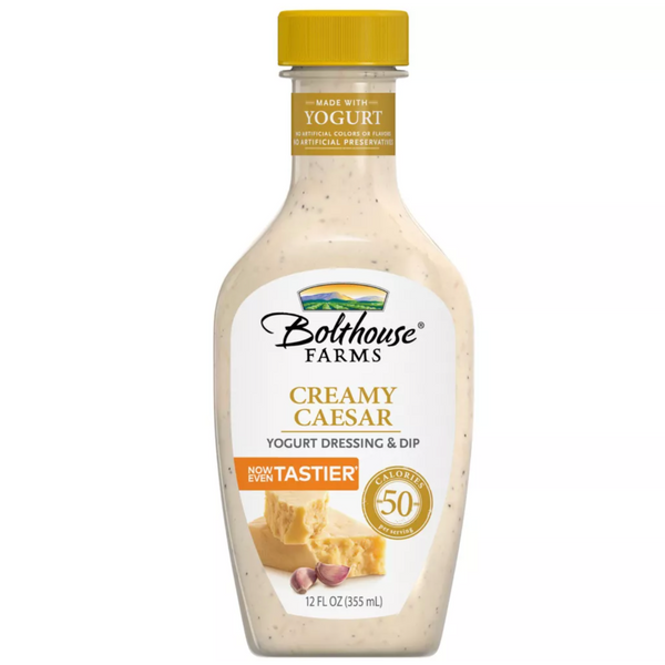 Bolthouse Farms Creamy Caesar Yogurt Dressing & Dip, 12 fl oz