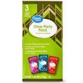 Great Value Olive Party Pack, Limited Edition Pouches, 7.41 oz