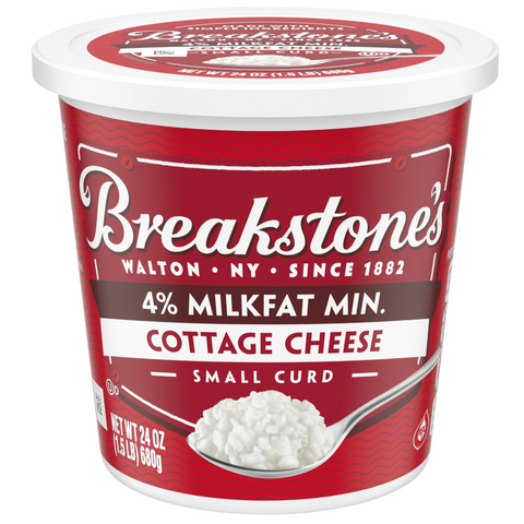 Breakstone's Small Curd Cottage Cheese with 4% Milkfat, 24 oz