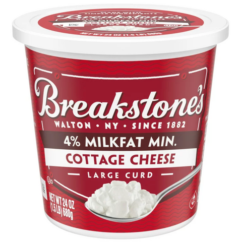 Breakstone's Large Curd Cottage Cheese with 4% Milkfat, 24 oz