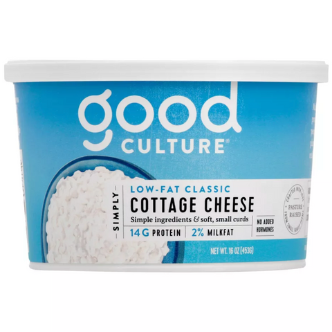 Good Culture 2% Low-Fat Classic Cottage Cheese, 16oz