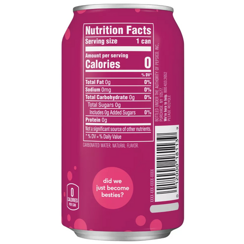 bubly Raspberry Sparkling Water 12 fl oz, 8 Ct