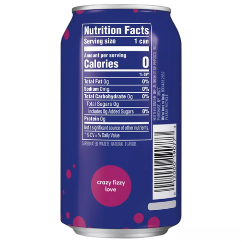 bubly Blueberry Pomegranate Sparkling Water 12 fl oz, 8 Ct