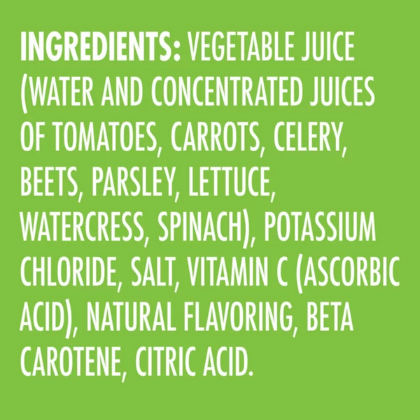 V8 Original Low Sodium 100% Vegetable Juice, 11.5 fl oz. 6 Count
