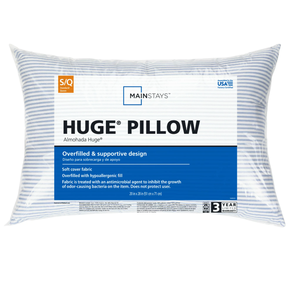 Walmart mainstays pillow cases best sale