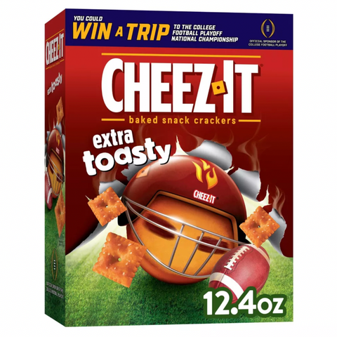 Cheez-It Extra Toasty Baked Snack Crackers, 12.4oz