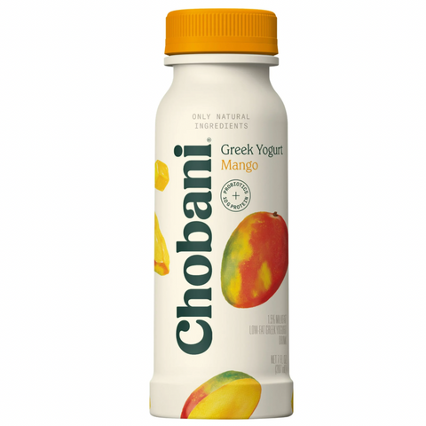 Chobani Greek Yogurt Drink with Probiotics, Mango, 7 oz