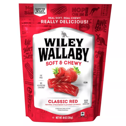 Wiley Wallaby Classic Red Licorice, 10oz