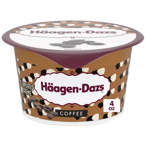 Haagen Dazs Cultured Crème Coffee Yogurt, 4oz