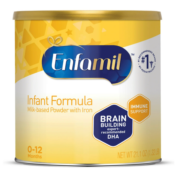 Enfamil Infant Formula, Milk-based Baby Formula with Iron Powder, 21.1 oz